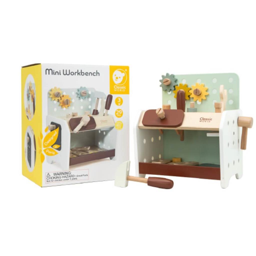 Wooden Mini Workbench